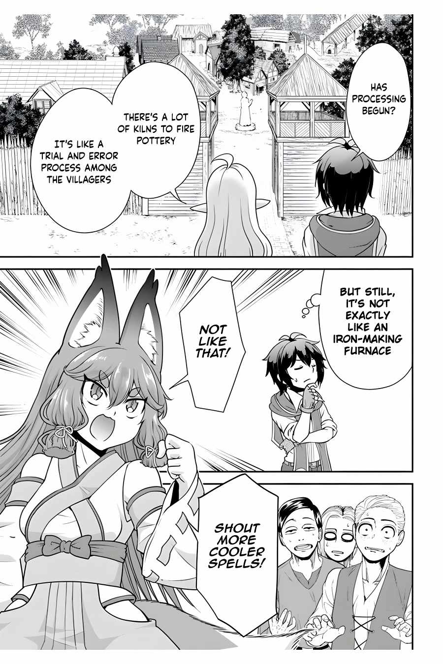 Tenohira Kaitaku Mura de Isekai Kenkokuki: Fueteku Yome-tachi to Nonbiri Mujintou Life Chapter 34 12